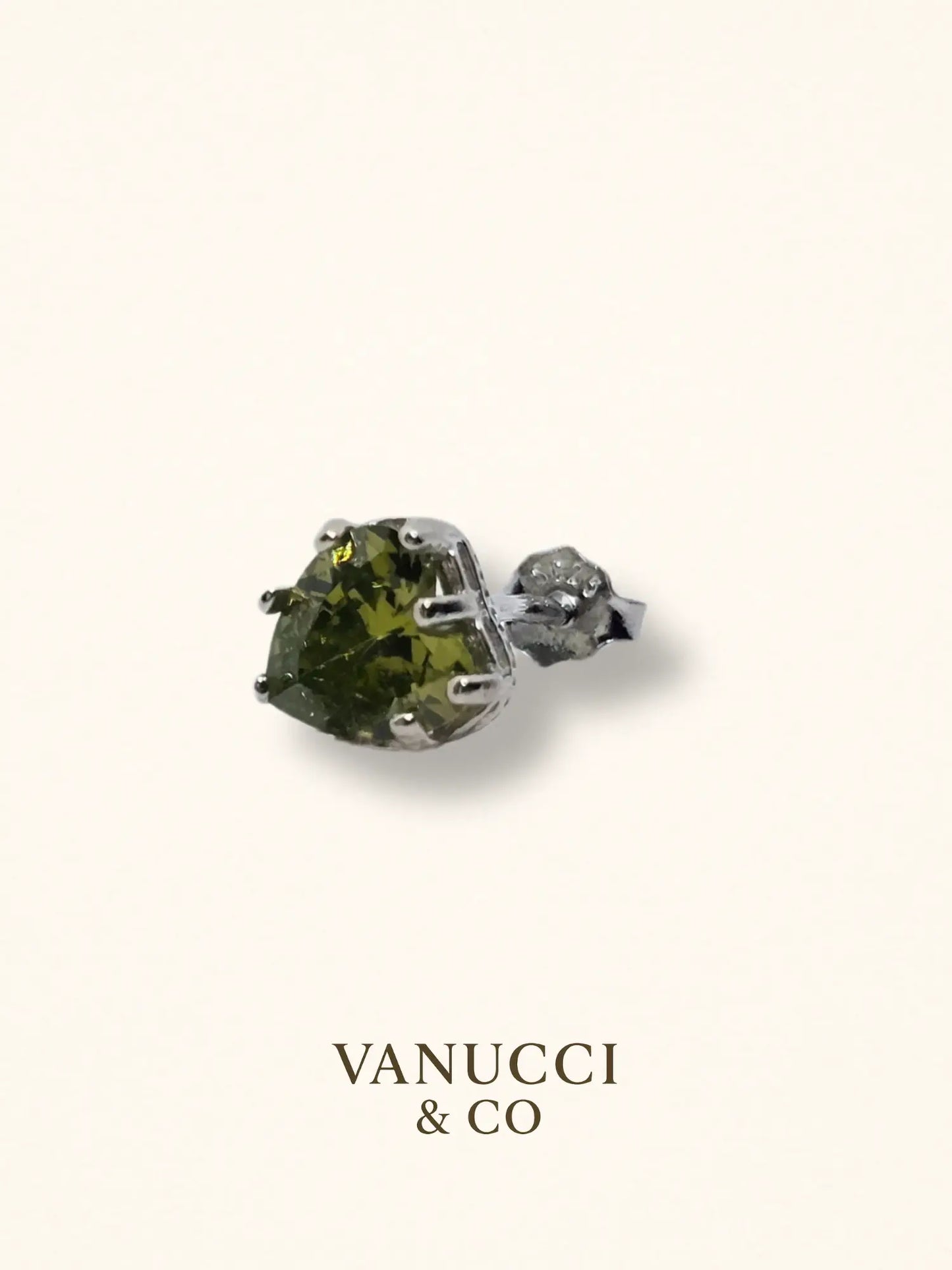 Arete Corazón Plata 925 - VANUCCI & CO