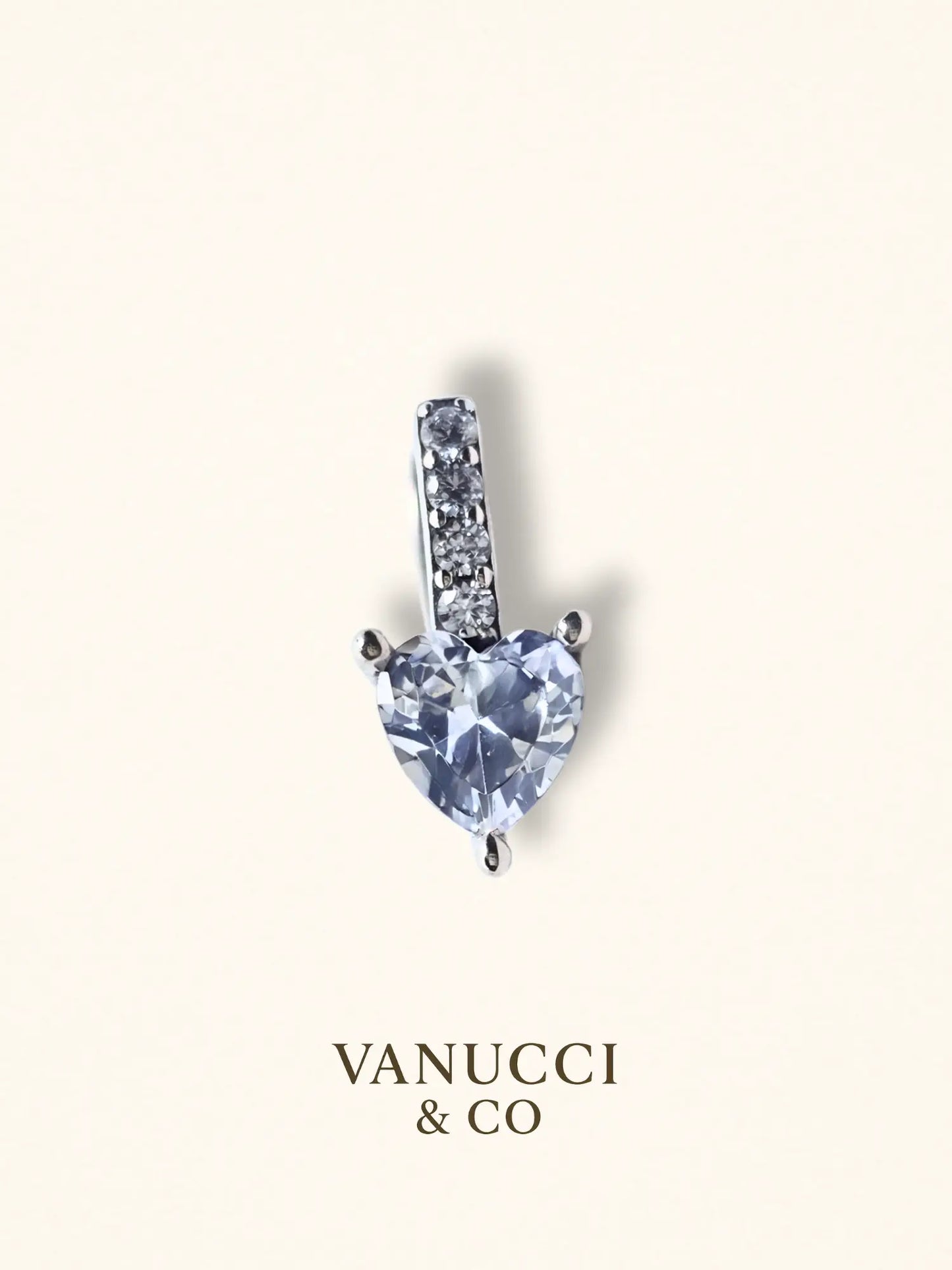 Arete Corazón Plata 925 - VANUCCI & CO