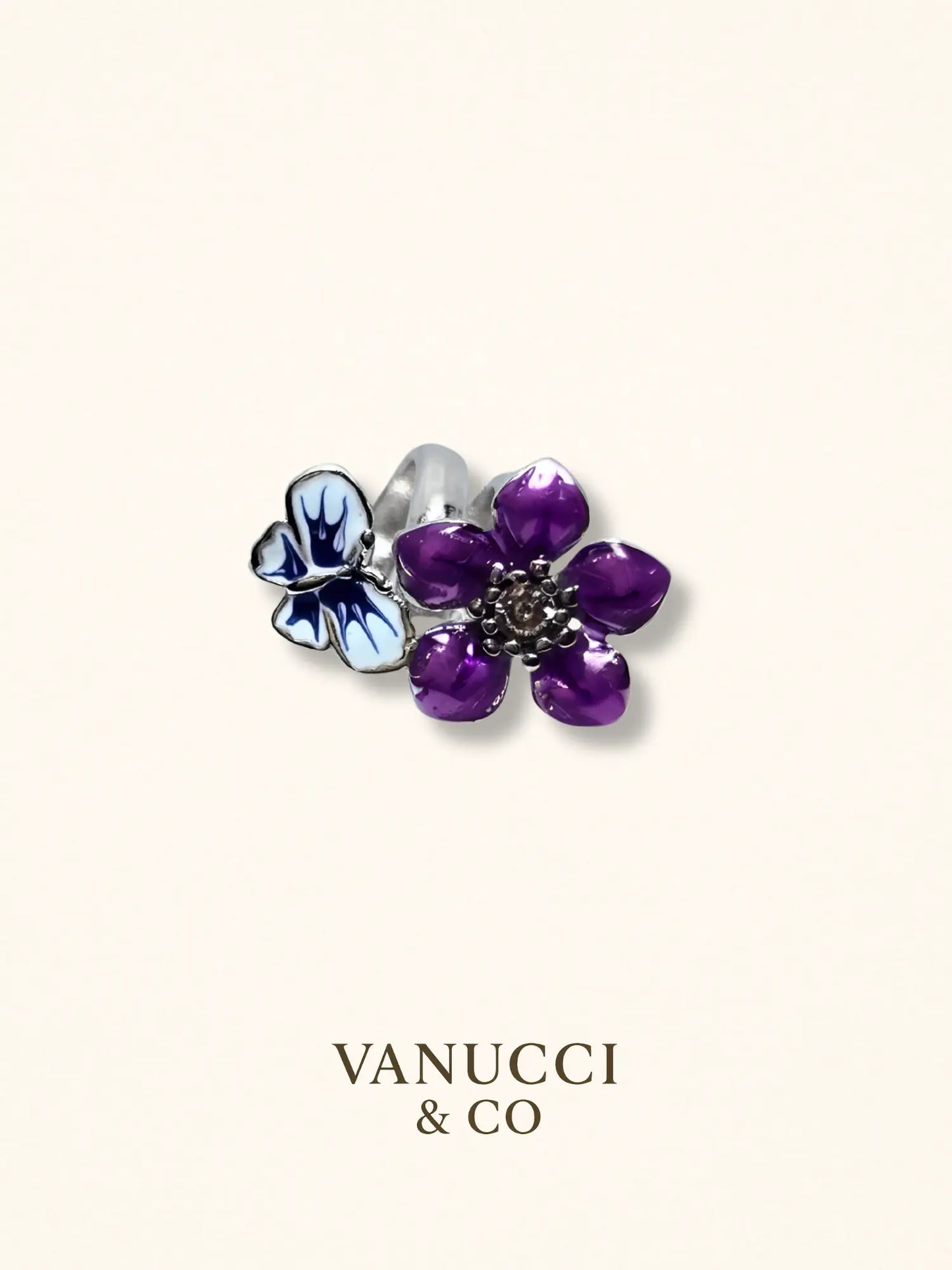 Charm Flor Plata 925 - VANUCCI & CO