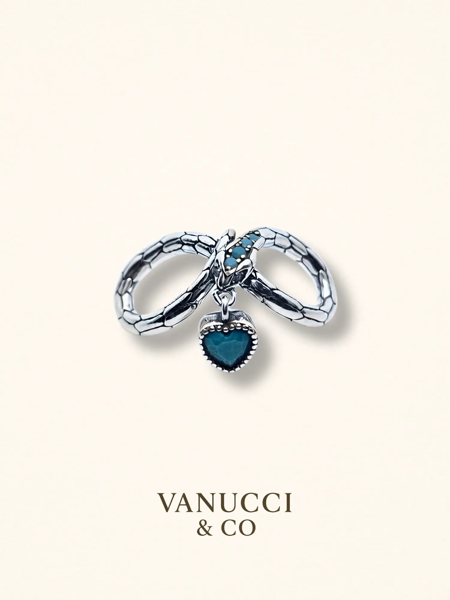 Charm Serpiente Plata 925 - VANUCCI & CO