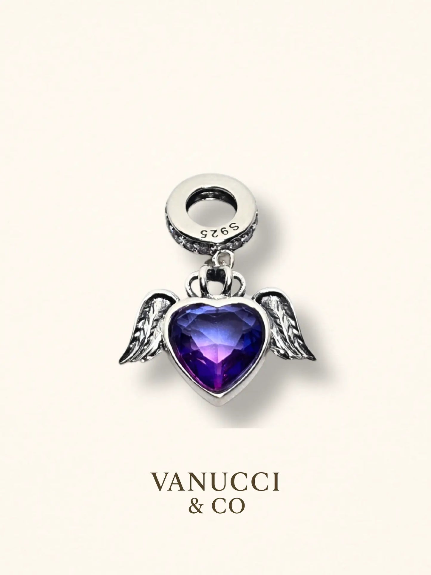 Charm Corazón Plata 925 - VANUCCI & CO