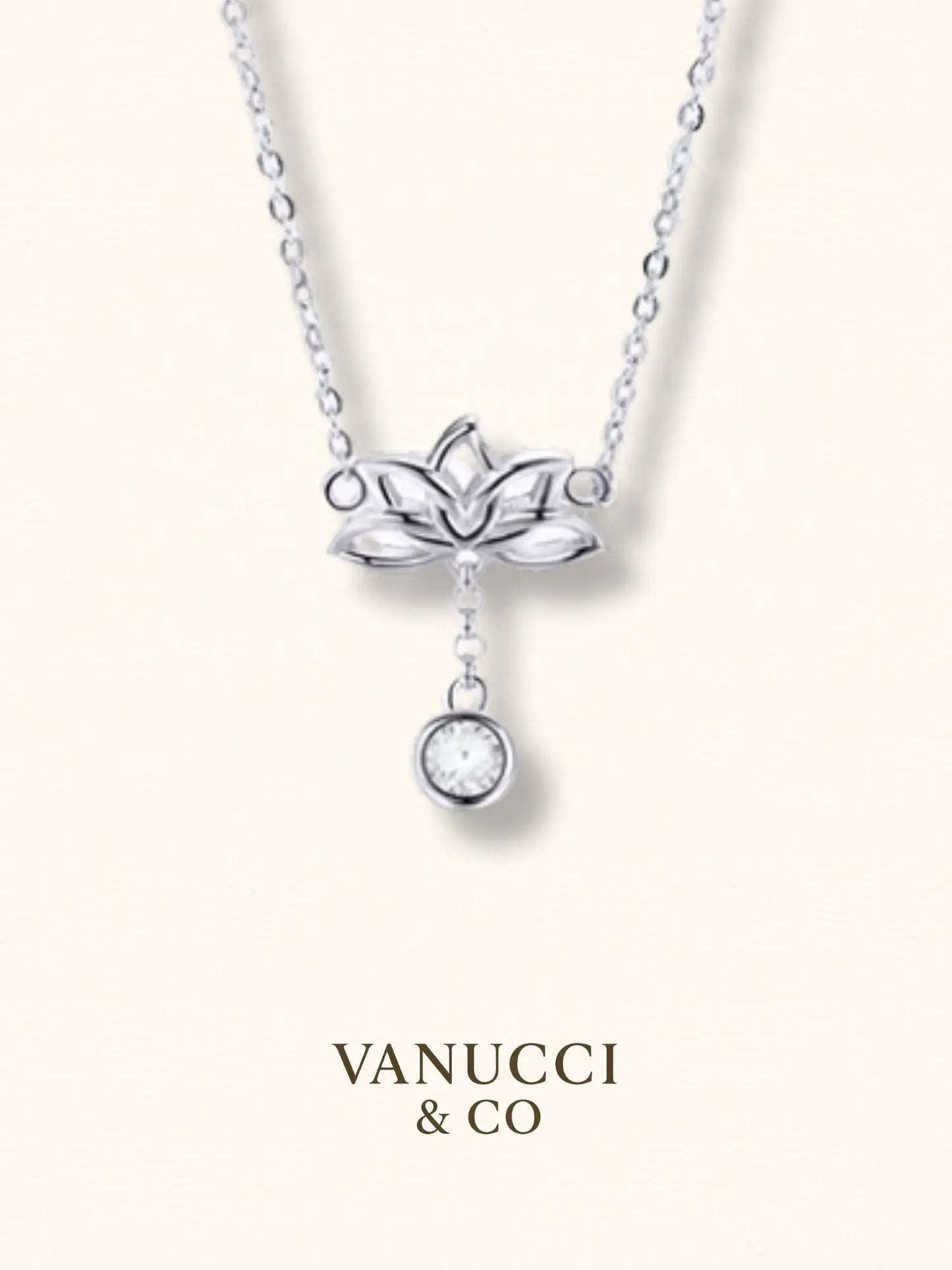 Collar Flor Plata 925 - VANUCCI & CO