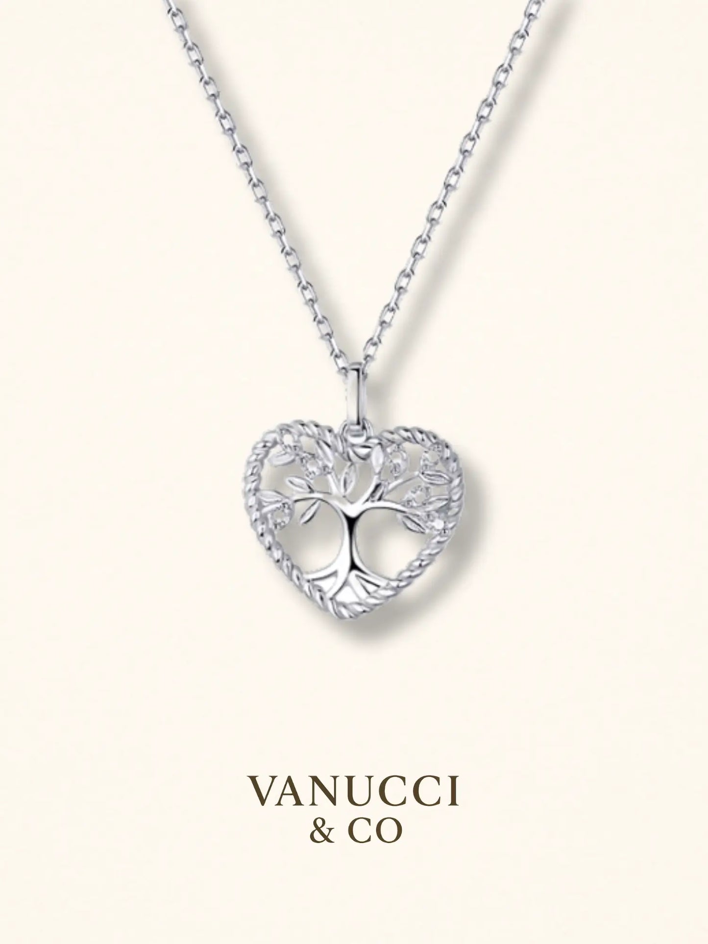 Collar Corazón Plata 925 - VANUCCI & CO