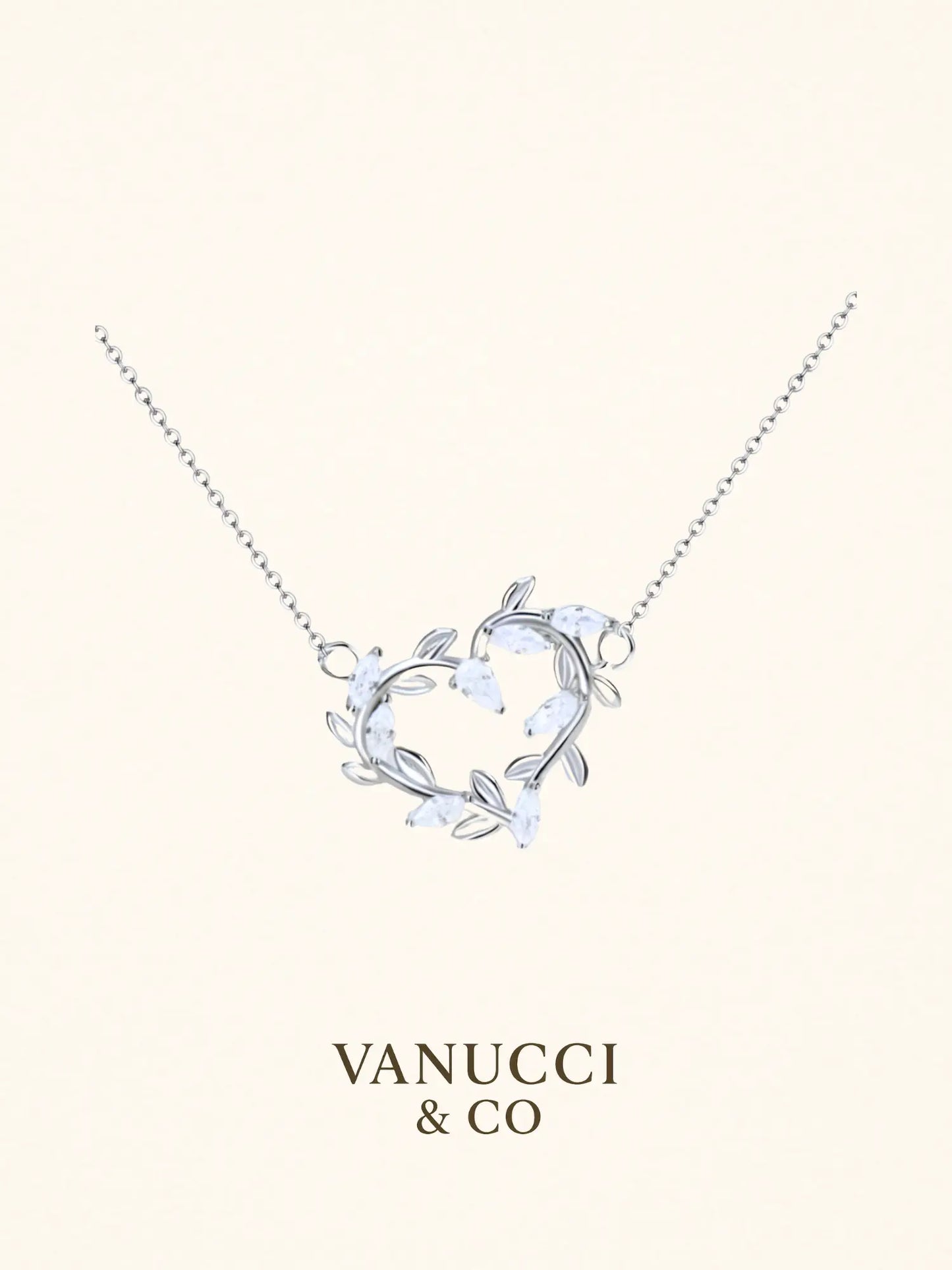 Collar Hoja Plata 925 - VANUCCI & CO