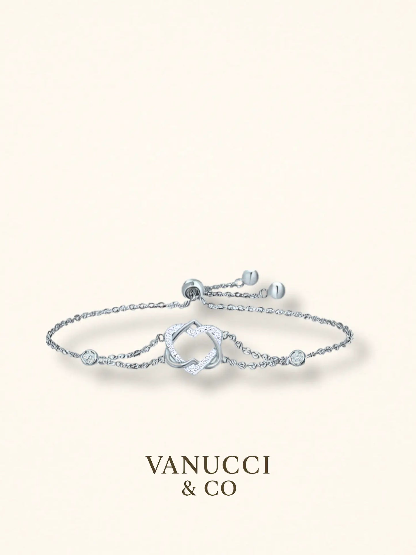 Pulsera Corazón Plata 925 - VANUCCI & CO