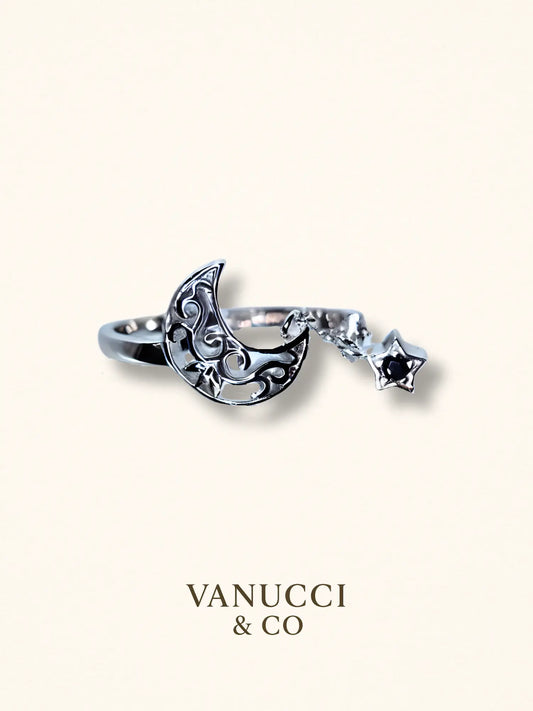 Anillo Estrella Ajustable Plata 925 - VANUCCI & CO