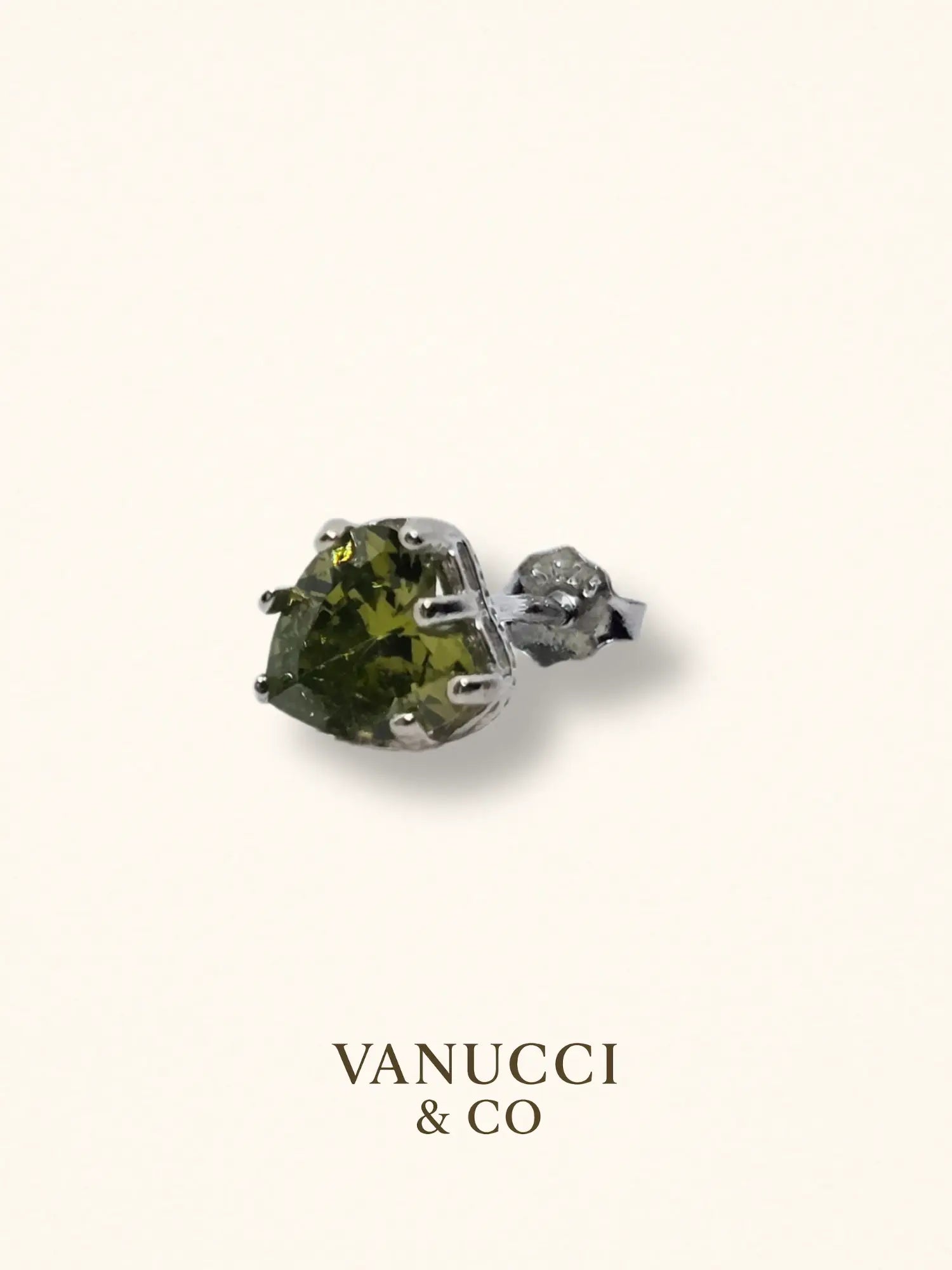 Arete Corazón Plata 925 - VANUCCI & CO
