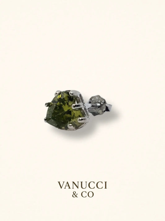 Arete Corazón Plata 925 - VANUCCI & CO