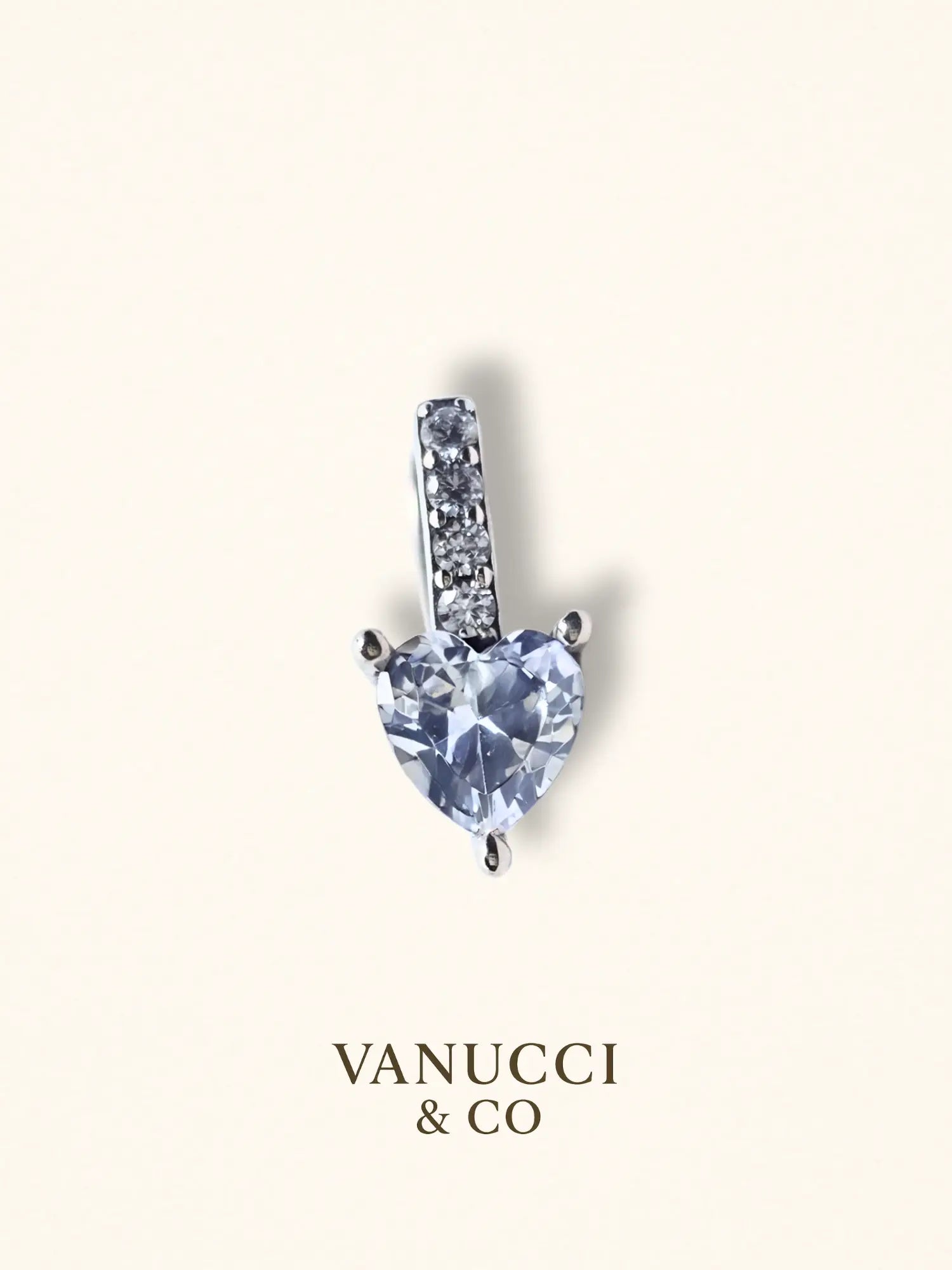 Arete Corazón Plata 925 - VANUCCI & CO