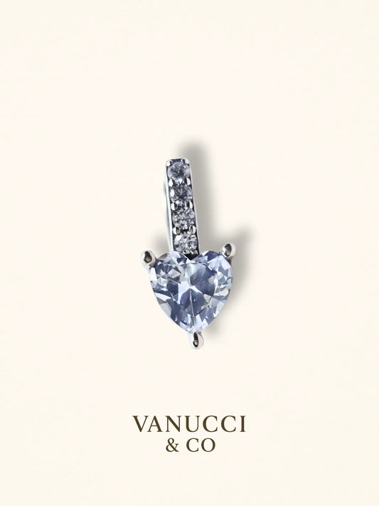 Arete Corazón Plata 925 - VANUCCI & CO