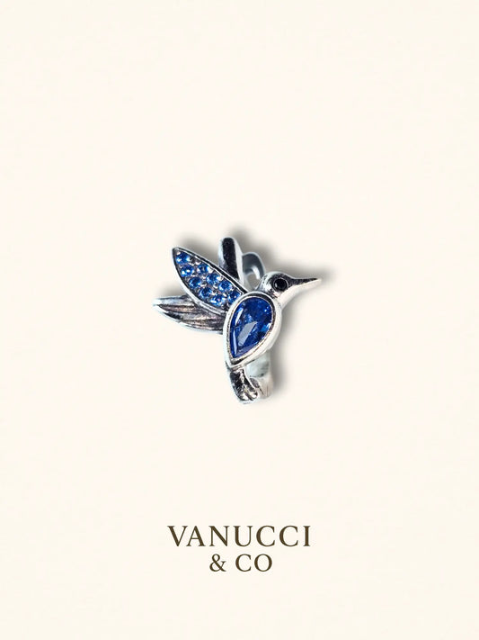 Arete Colibrí Plata 925 - VANUCCI & CO
