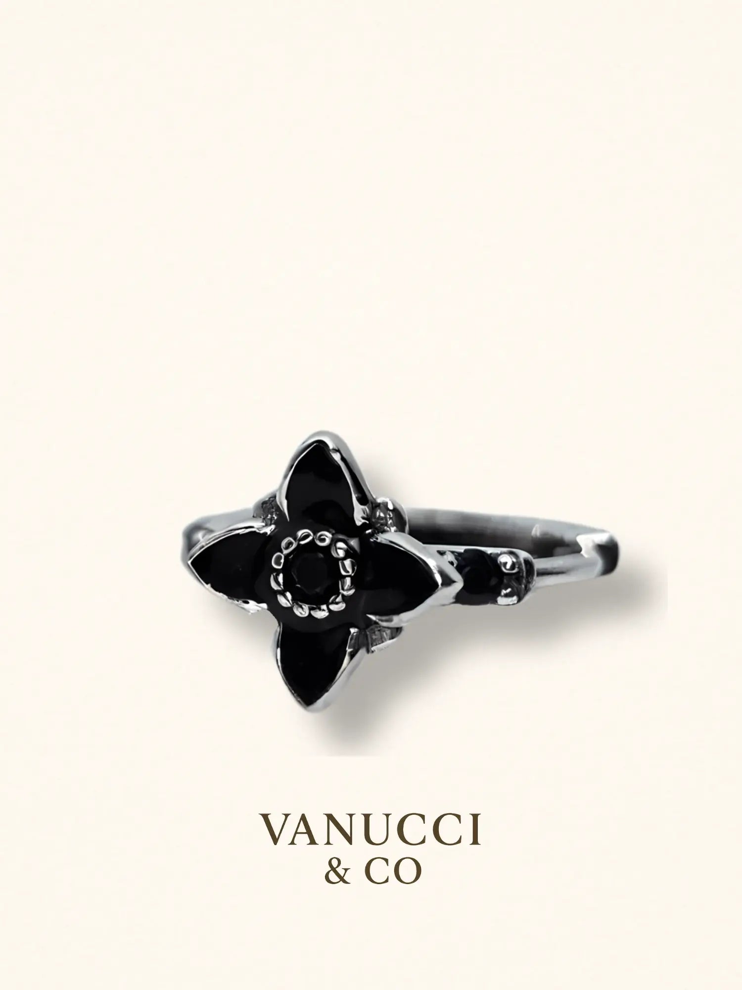Arete Flor Plata 925 - VANUCCI & CO