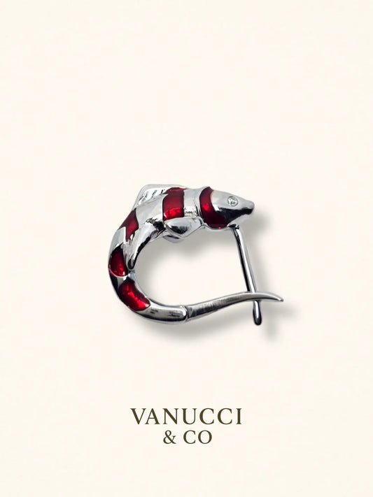 Arete Pez Koi Plata 925 - VANUCCI & CO