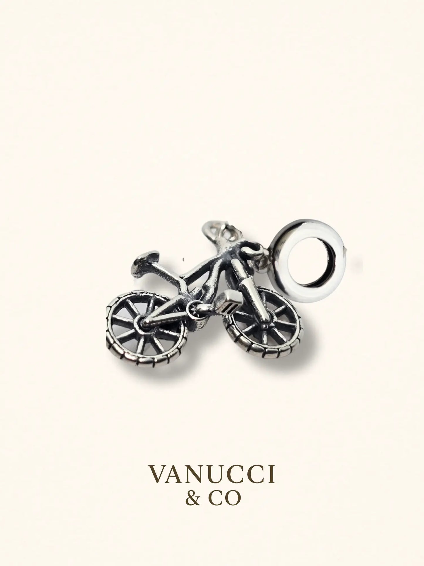 Charm Bicicleta Plata 925 - VANUCCI & CO
