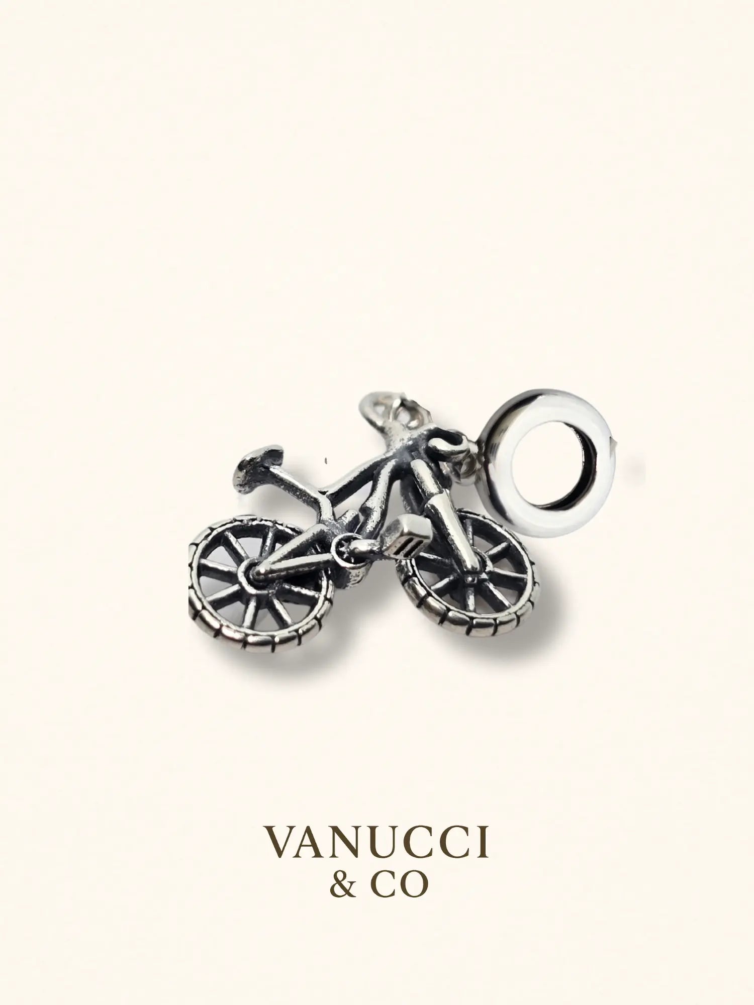 Charm Bicicleta Plata 925 - VANUCCI & CO