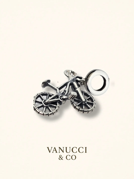 Charm Bicicleta Plata 925 - VANUCCI & CO