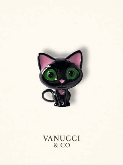 Charm Gato Plata 925 - VANUCCI & CO