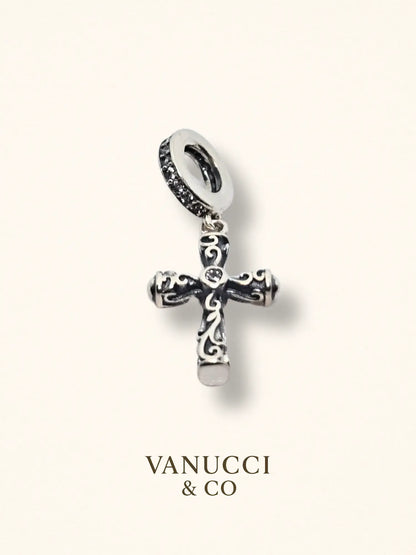 Charm Cruz Plata 925 - VANUCCI & CO