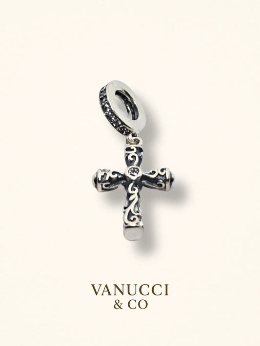 Charm Cruz Plata 925 - VANUCCI & CO