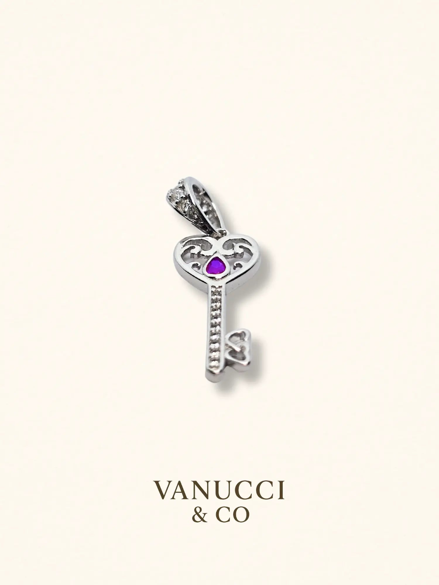Charm Corazón Plata 925 - VANUCCI & CO