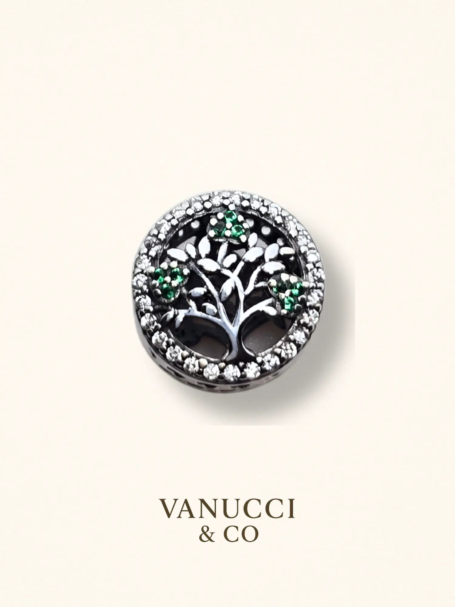 Charm Árbol de la Vida Plata 925 - VANUCCI & CO