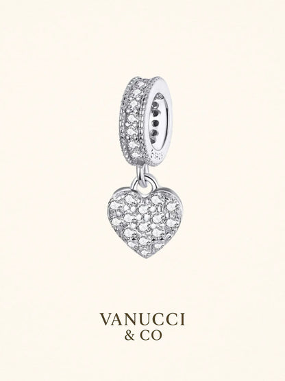 Charm Corazón Plata 925 - VANUCCI & CO