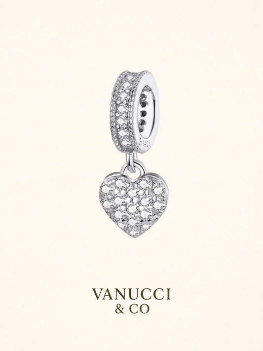Charm Corazón Plata 925 - VANUCCI & CO
