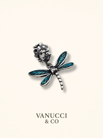 Charm Libélula Plata 925 - VANUCCI & CO