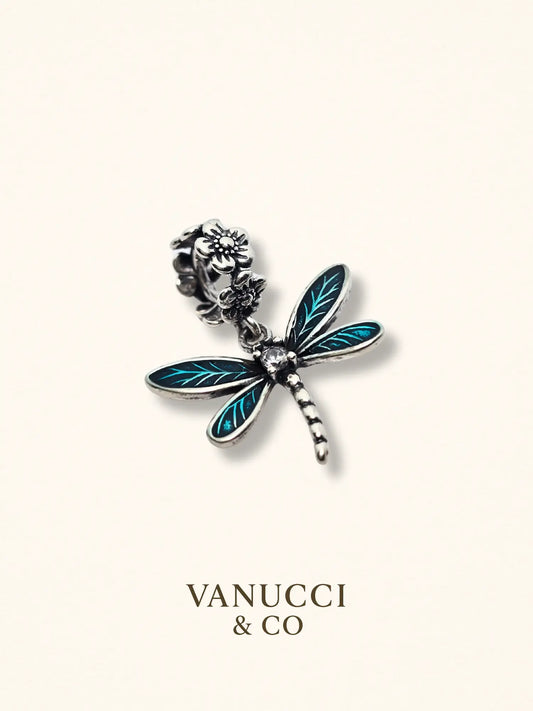 Charm Libélula Plata 925 - VANUCCI & CO
