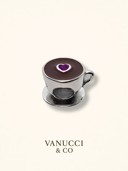 Charm Café Plata 925 - VANUCCI & CO