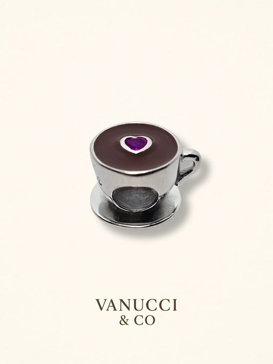 Charm Café Plata 925 - VANUCCI & CO