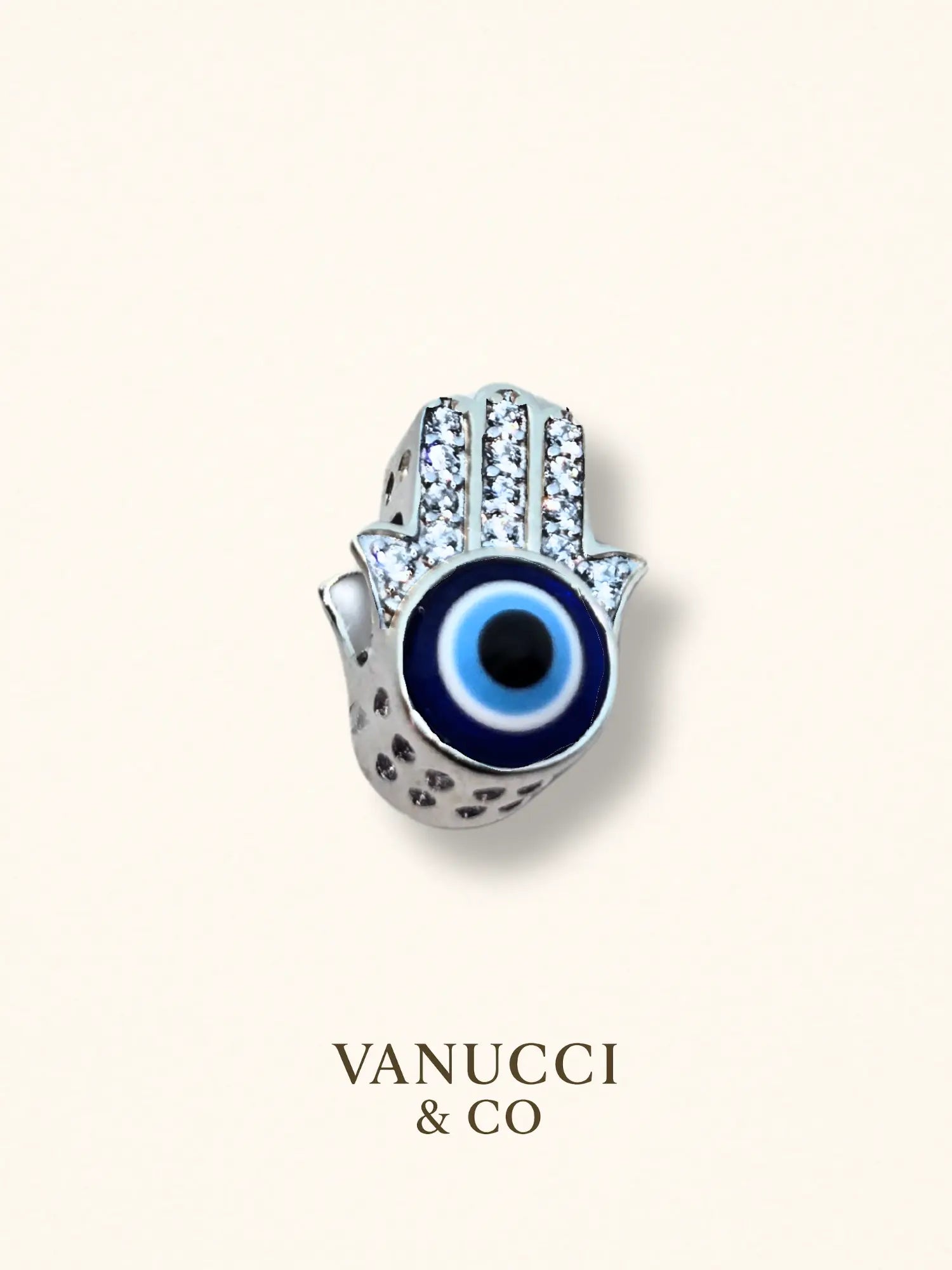 Charm en forma de Mano de Fátima Plata 925 - VANUCCI & CO