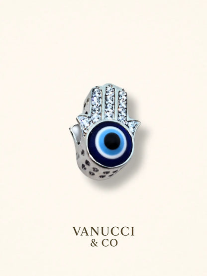 Charm en forma de Mano de Fátima Plata 925 - VANUCCI & CO
