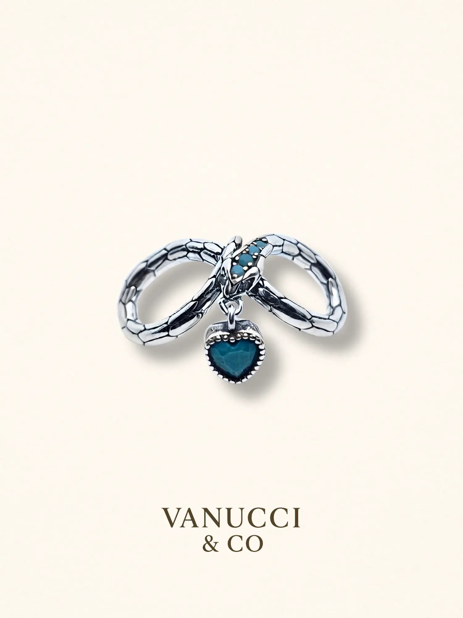Charm Serpiente Plata 925 - VANUCCI & CO