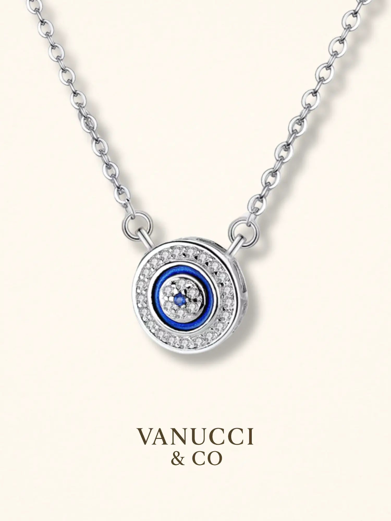 Collar Ojo Turco Plata 925 - VANUCCI & CO