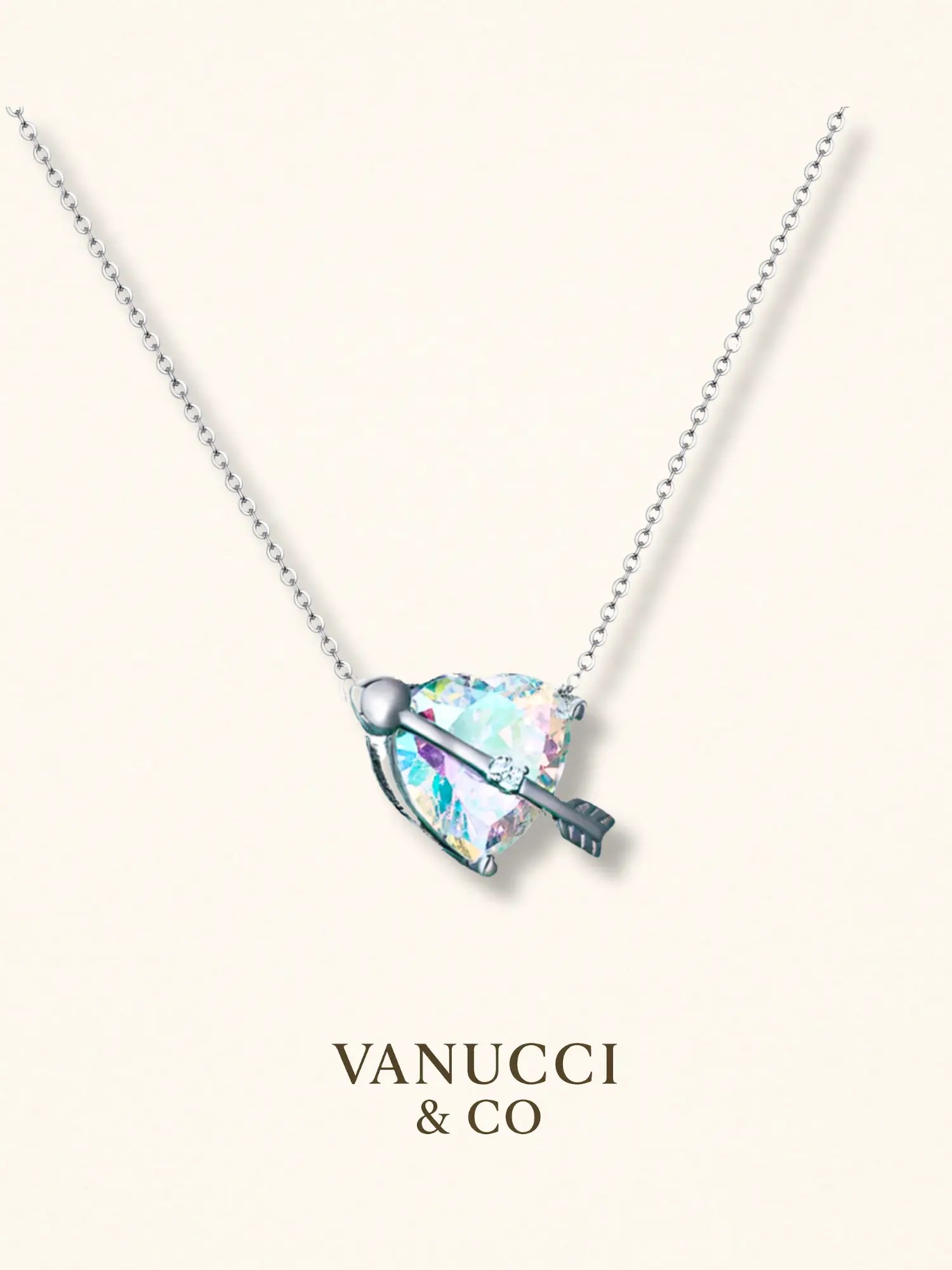 Collar Corazón Plata 925 - VANUCCI & CO