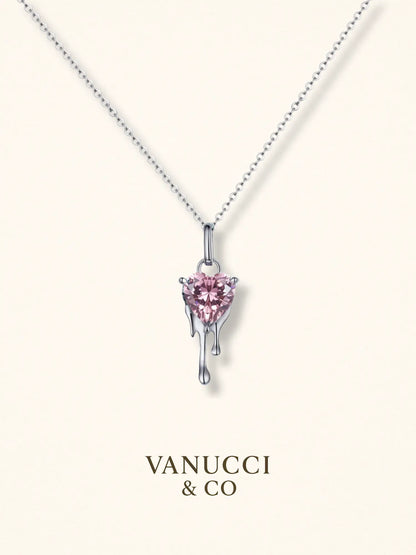 Collar Corazón derretido Plata 925 - VANUCCI & CO