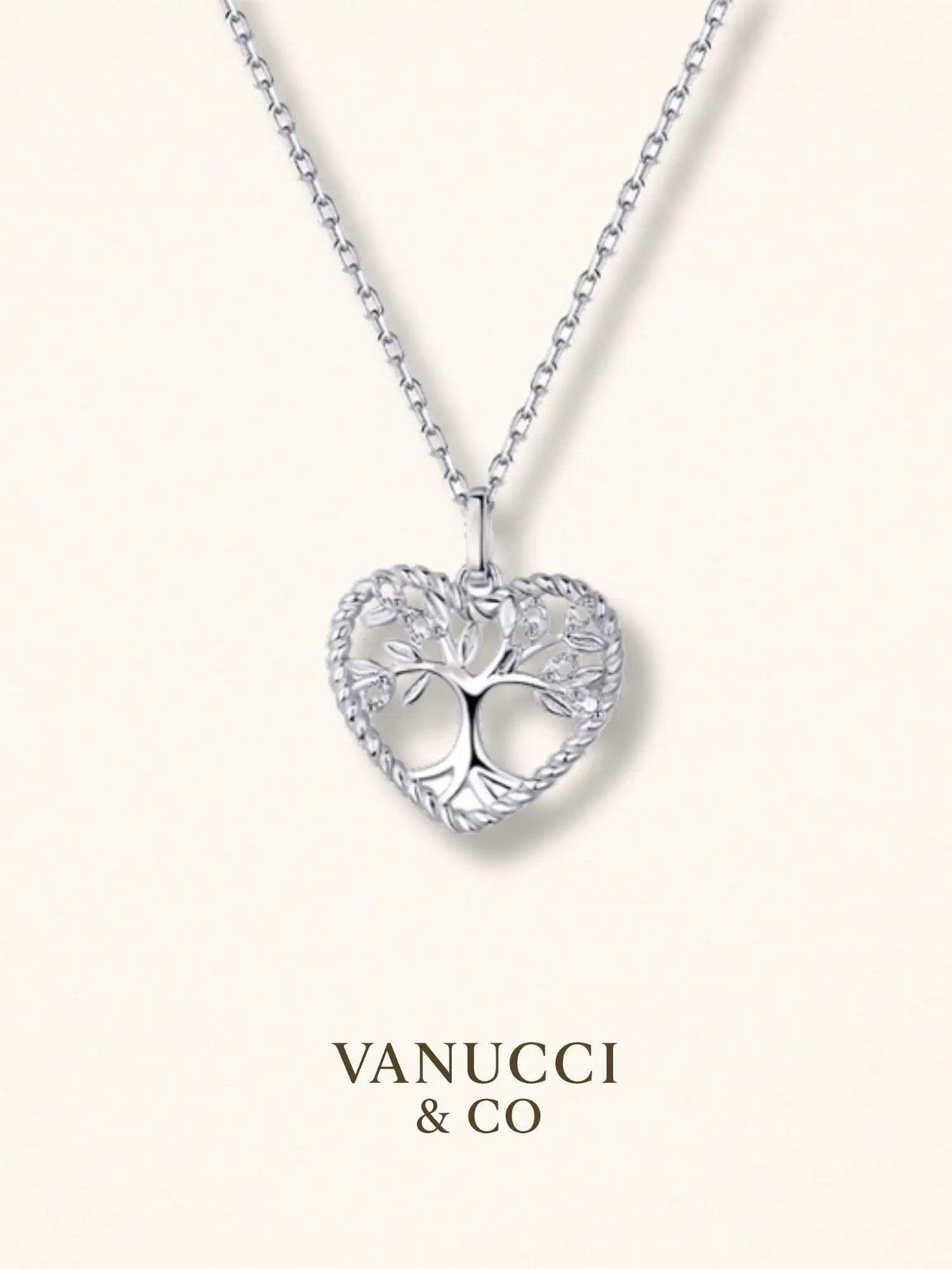 Collar Corazón Plata 925 - VANUCCI & CO