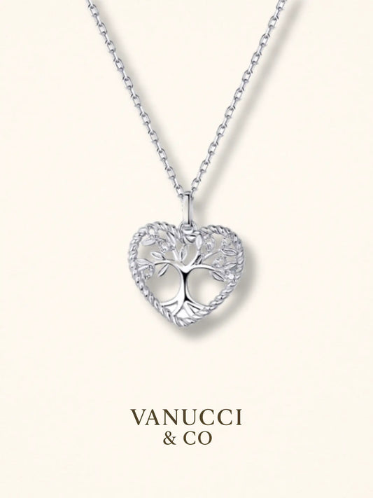 Collar Corazón Plata 925 - VANUCCI & CO