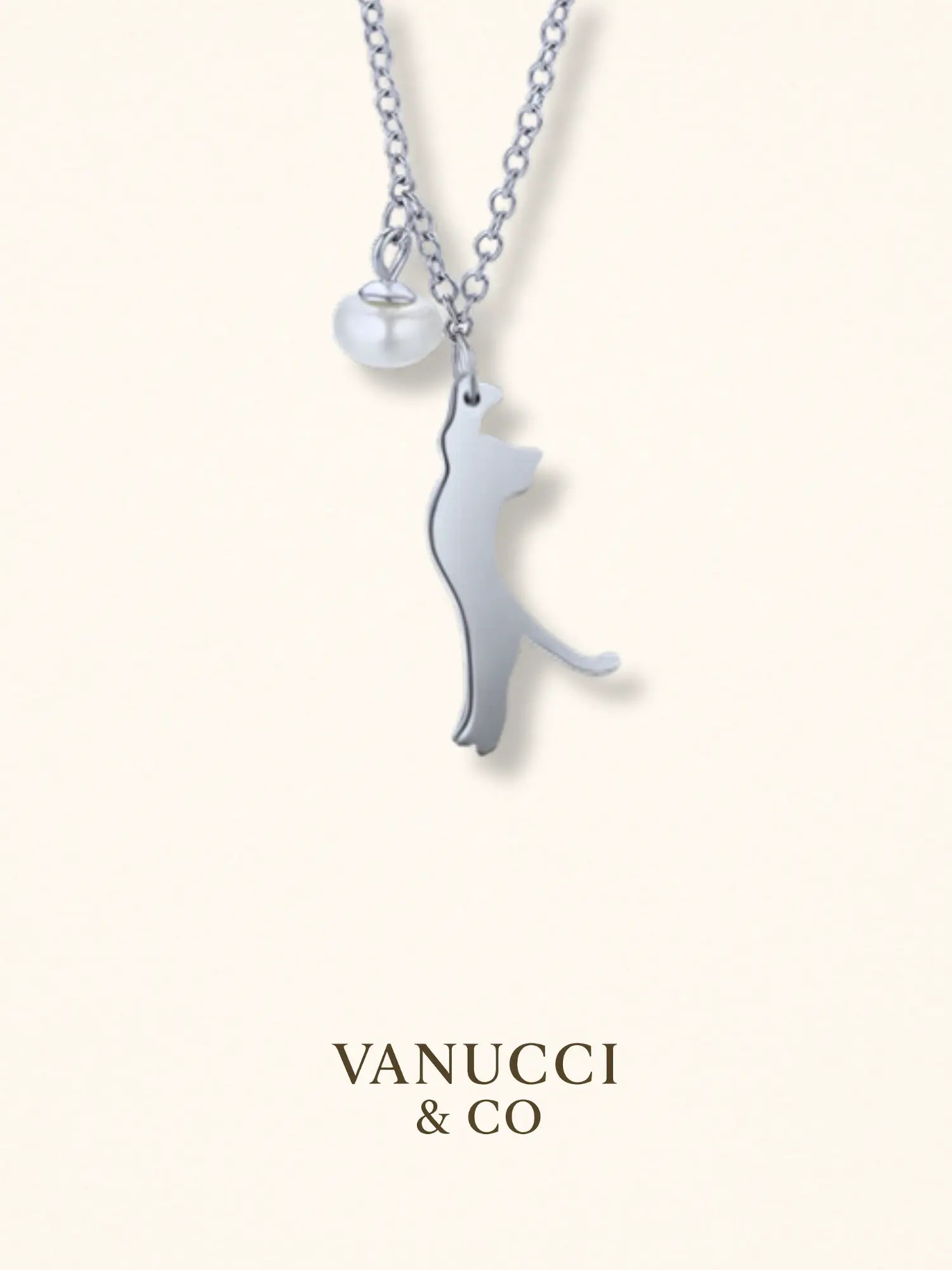 Collar Gato Plata 925 - VANUCCI & CO