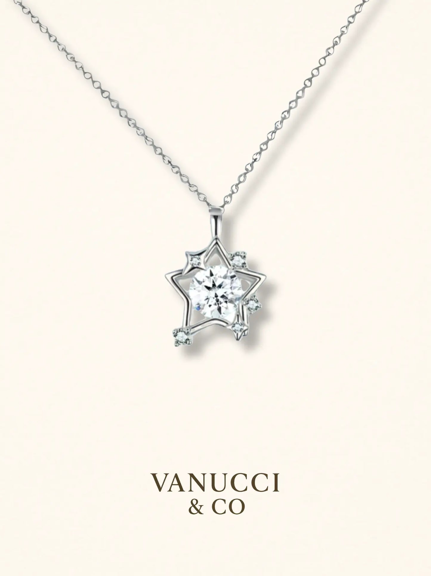 Collar Estrella Plata 925 - VANUCCI & CO