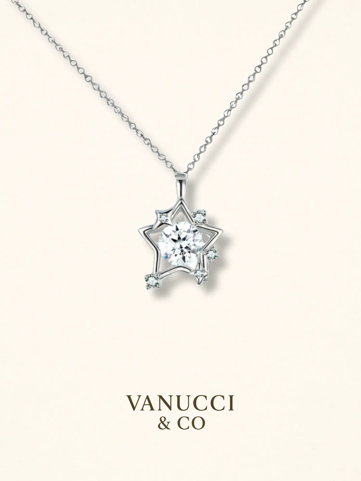 Collar Estrella Plata 925 - VANUCCI & CO