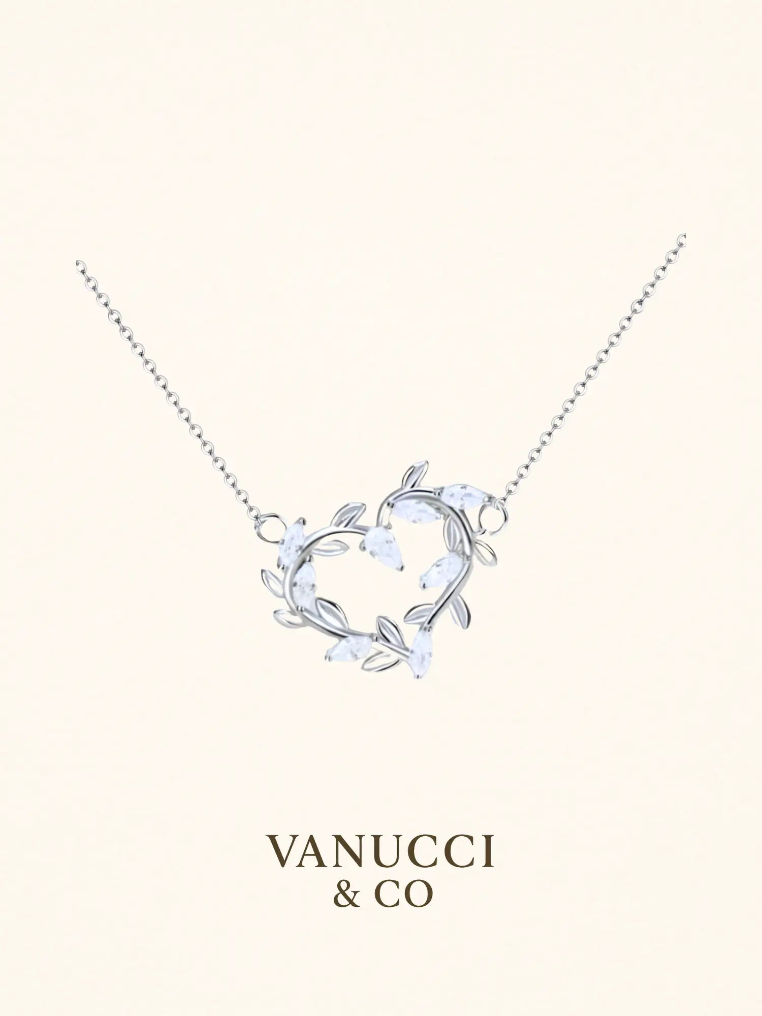 Collar Hoja Plata 925 - VANUCCI & CO