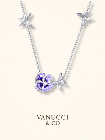 Collar Mariposa Plata 925 - VANUCCI & CO