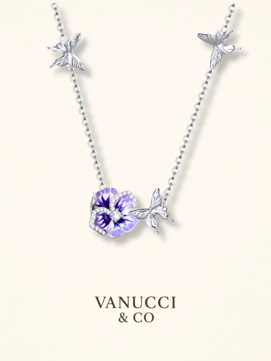 Collar Mariposa Plata 925 - VANUCCI & CO