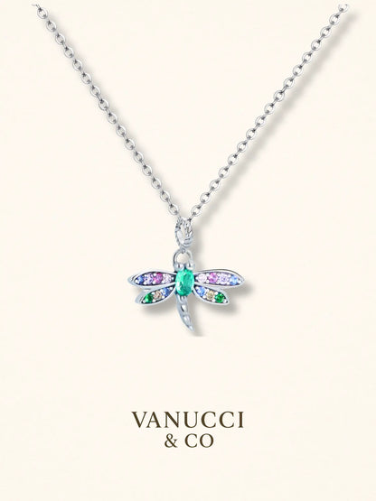 Collar Libélula Plata 925 - VANUCCI & CO