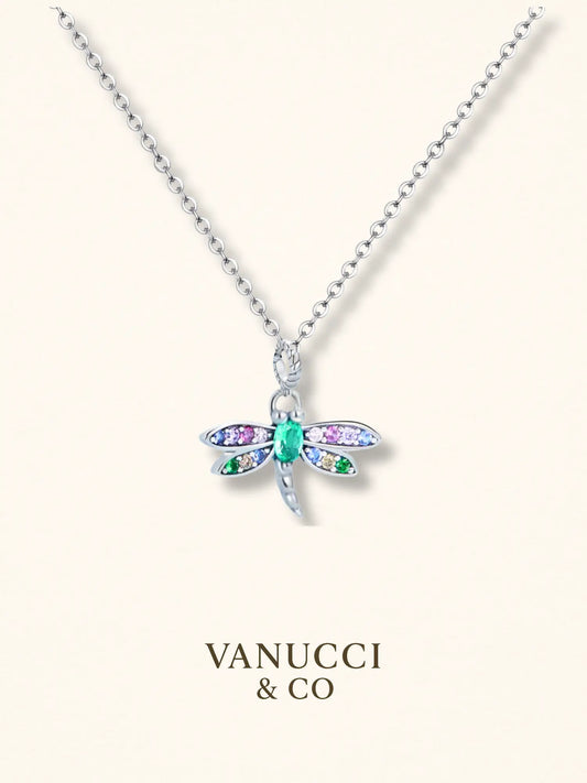 Collar Libélula Plata 925 - VANUCCI & CO