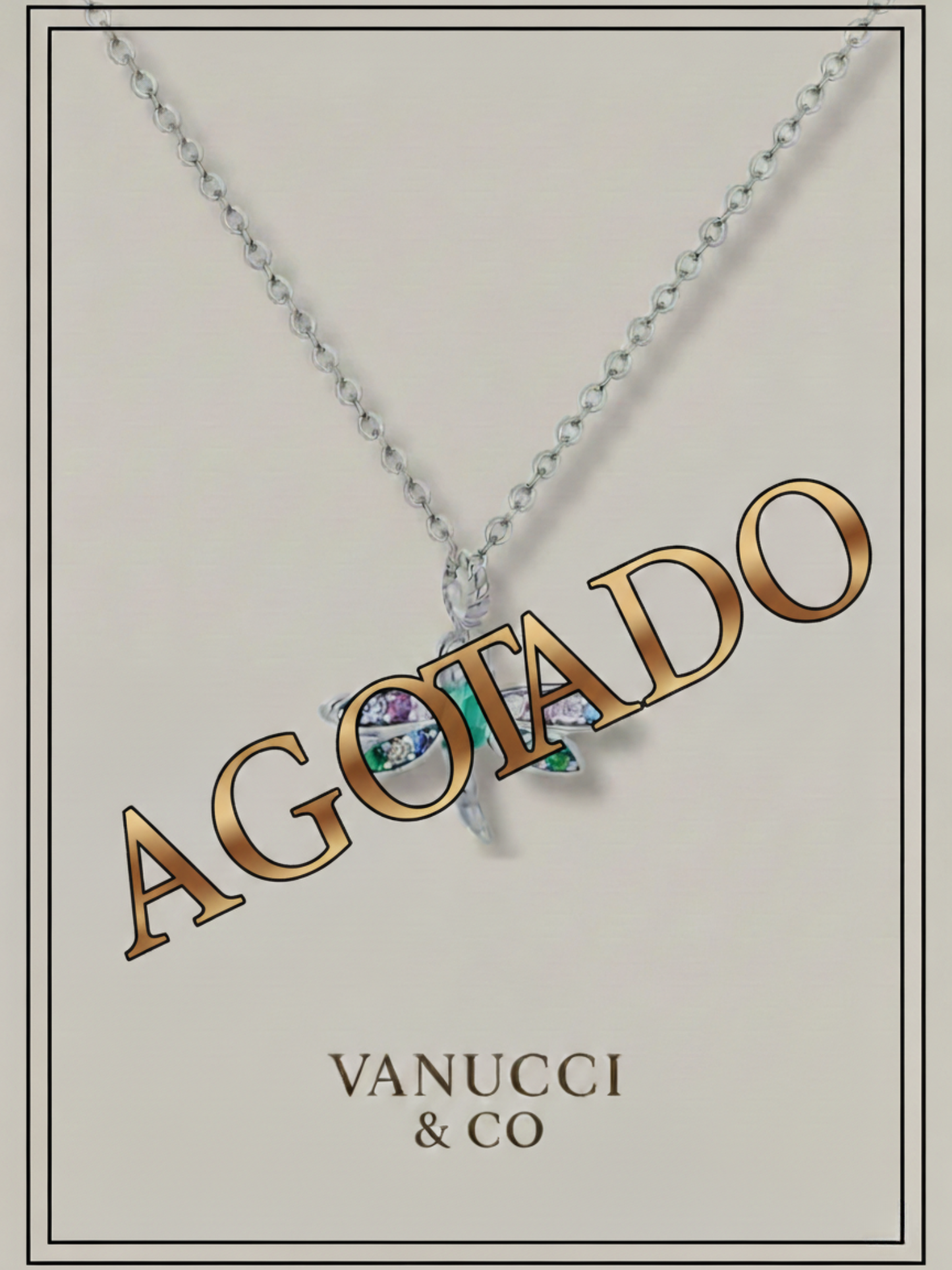 Collar Libélula Plata 925