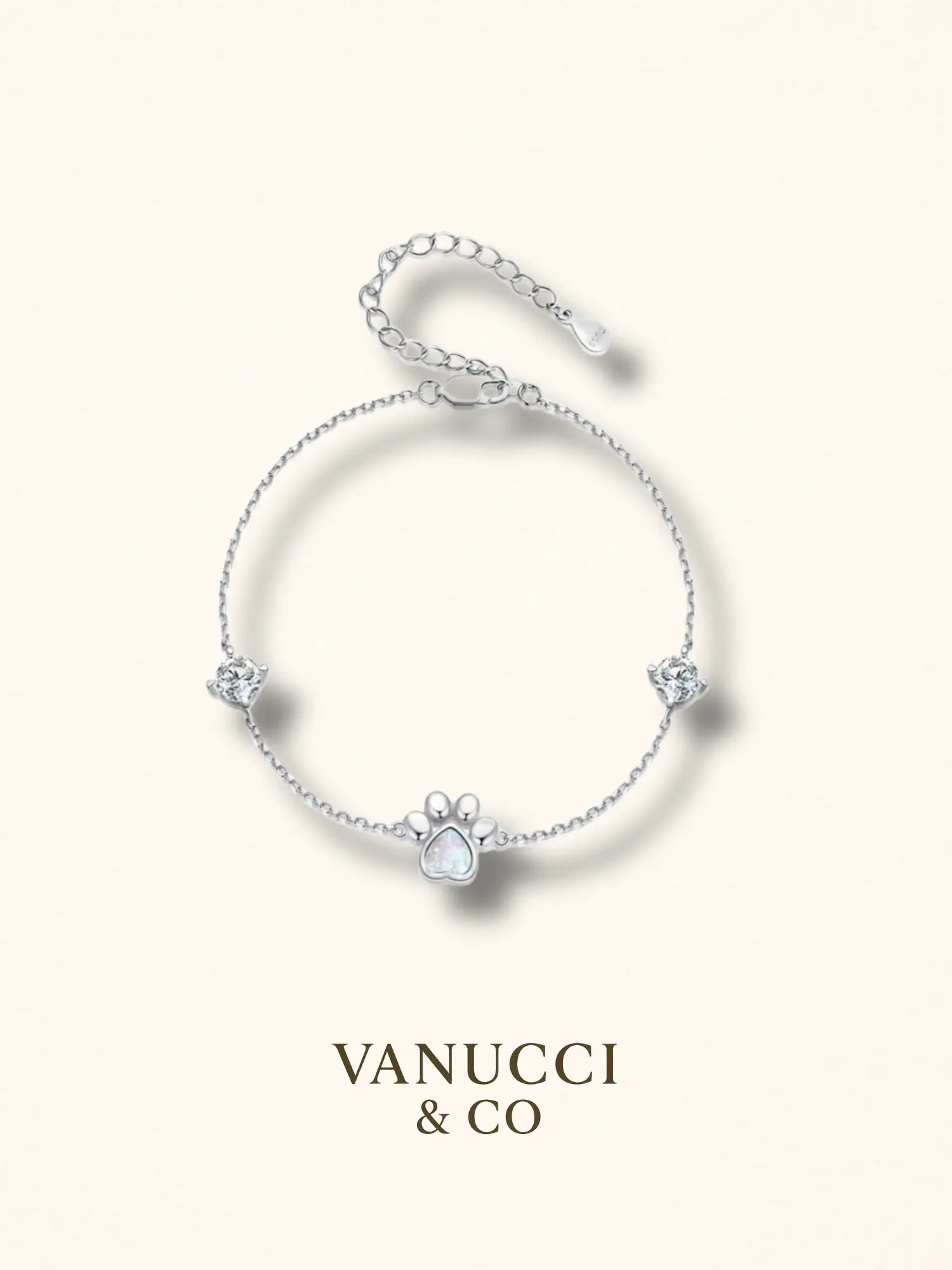 Pulsera Huella Plata 925 - VANUCCI & CO