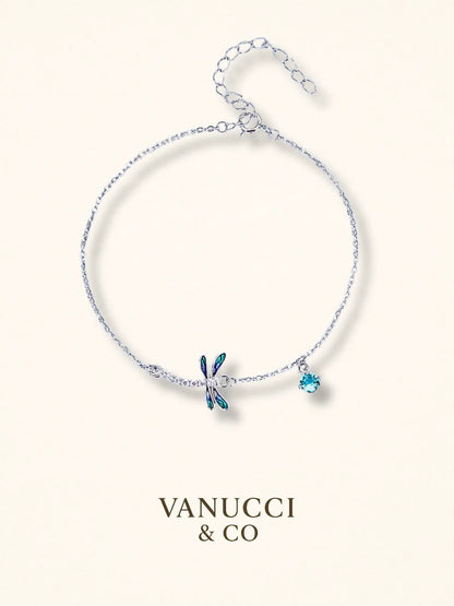 Pulsera Libélula Plata 925 - VANUCCI & CO
